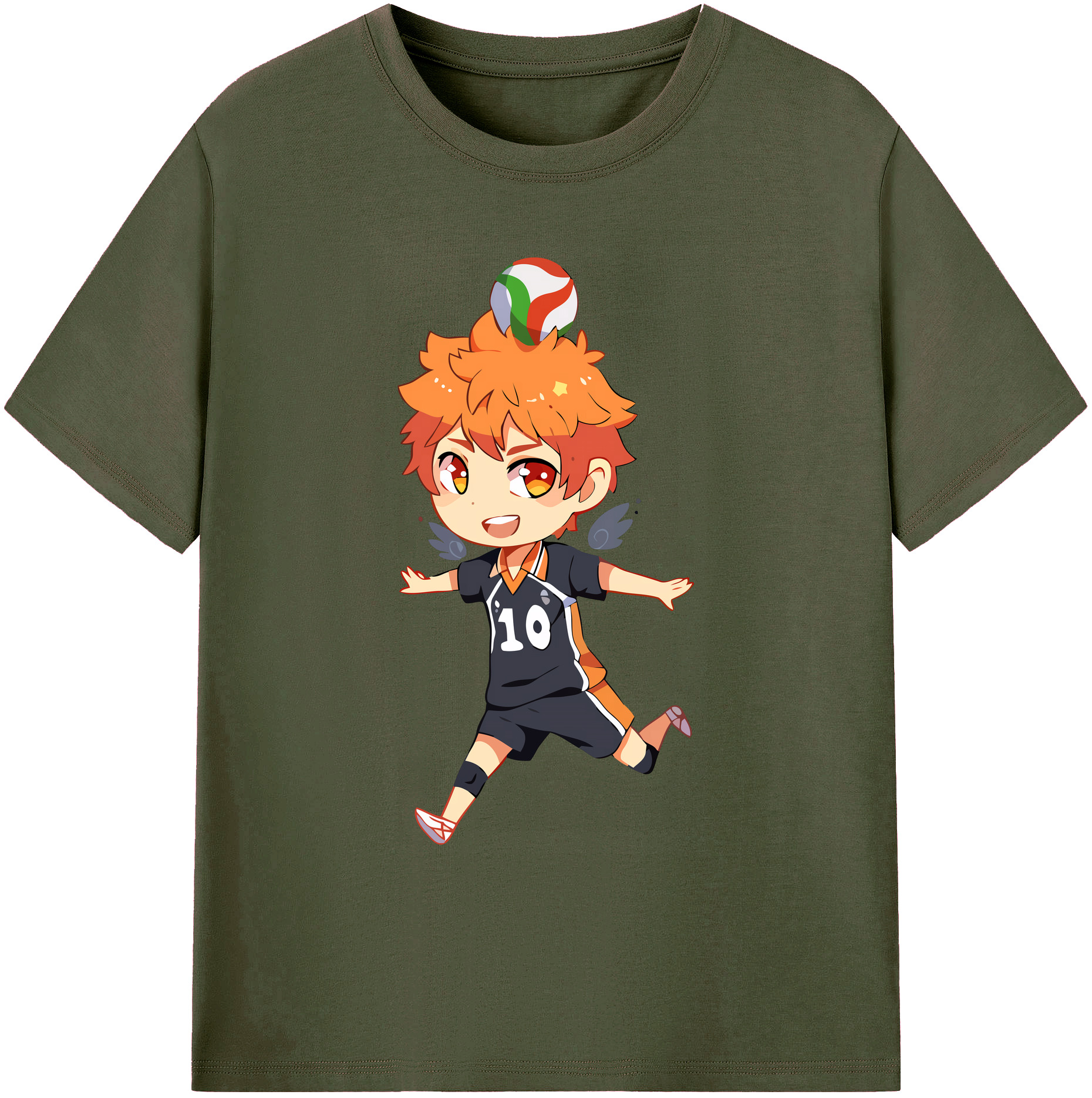 （画像用） ハイキュー!! Haikyu!! 綿100％ メンズ半袖Tシャツ｜肌触りやわらか＆通気性